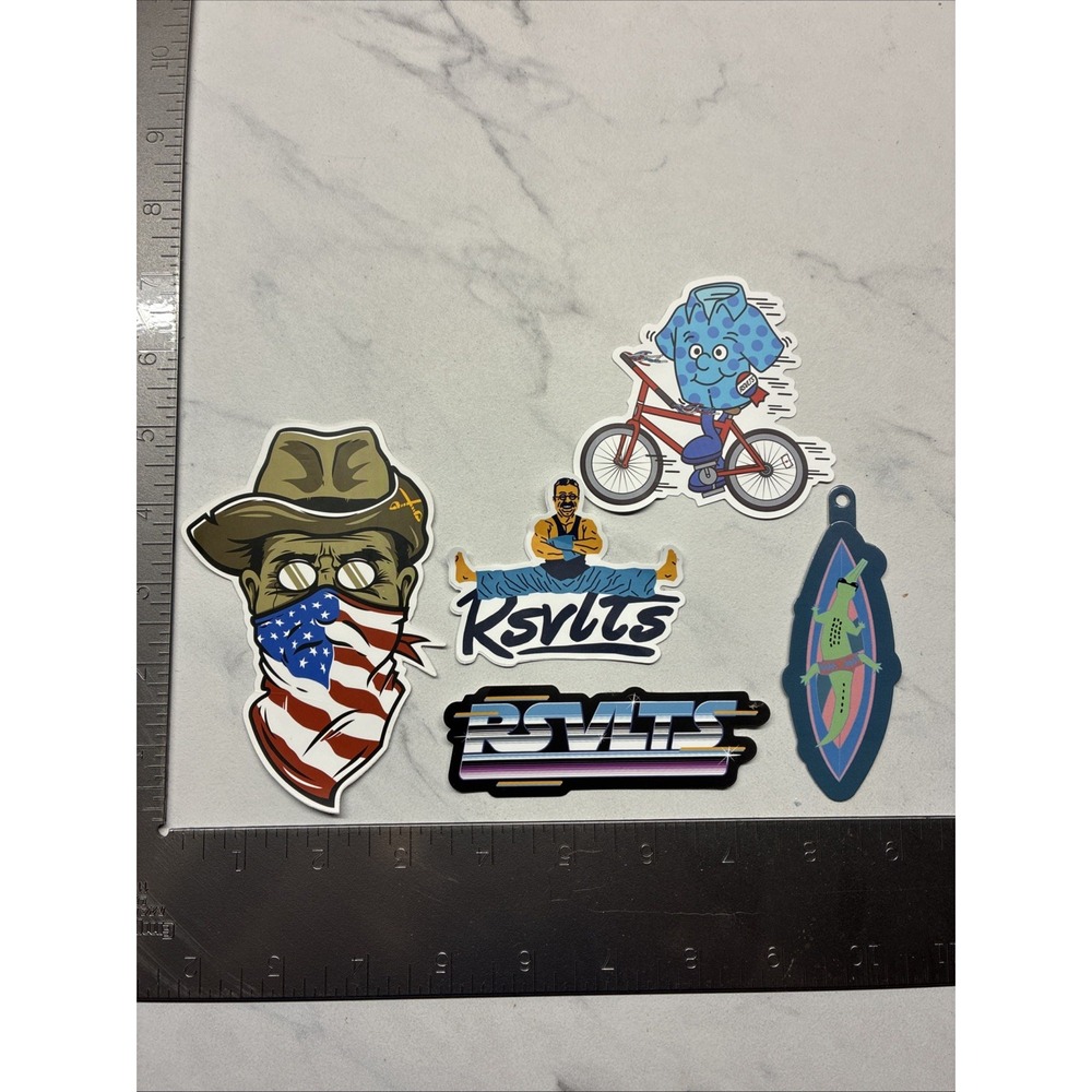 RSVLTS Lot of 5 Stickers (The Roosevelts)